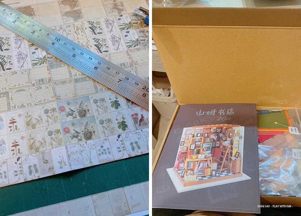 [手作‧若態袖珍屋] 山姆書店 -打造一間專屬於小小人Arr
