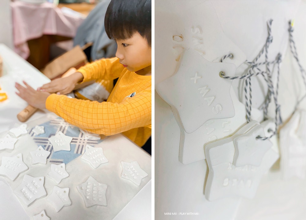 [MII‧學什麼] 手作耶誕裝飾- 用紙黏土簡單做出北歐風耶
