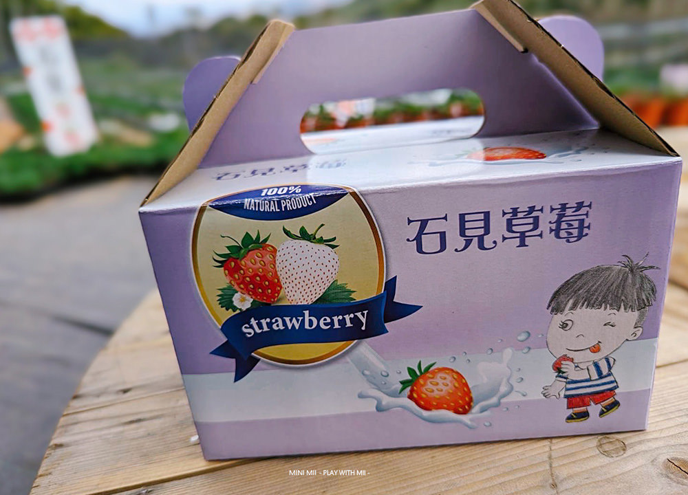 [MII‧去哪玩] 台中石見草莓園- 垂涎欲滴的草莓又大又甜