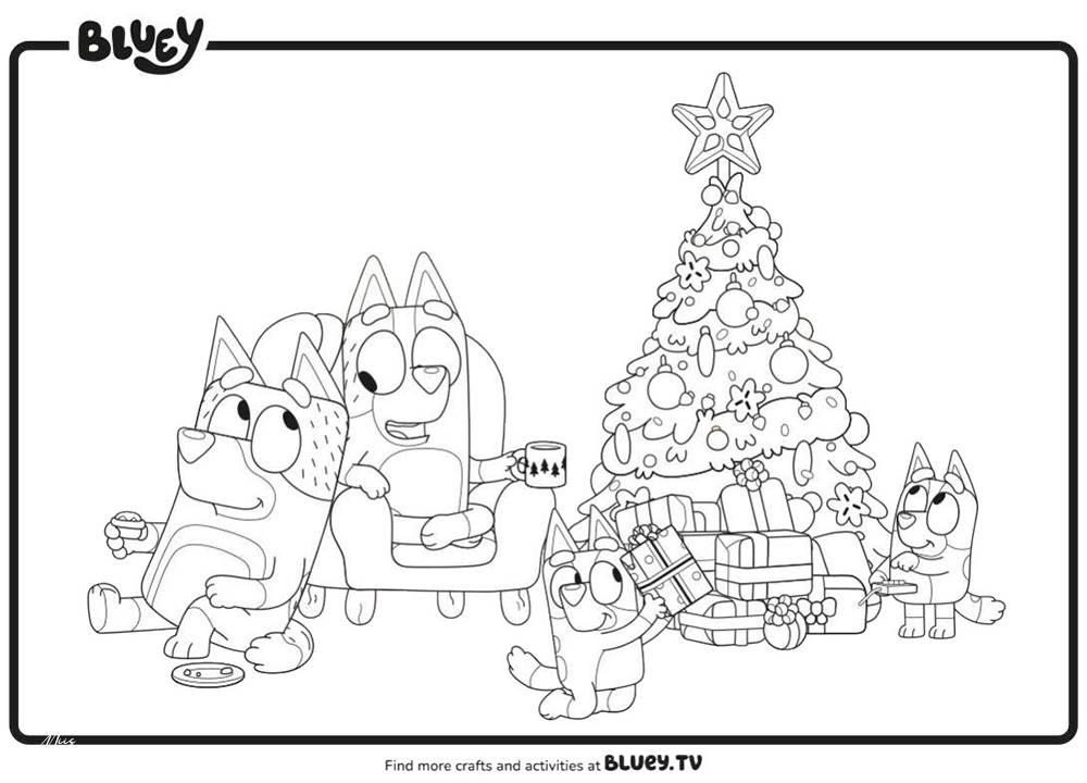 超值聖誕禮物書|Bluey:Bartlebee’s First Christmas|除了故事還有五份驚喜小禮物,生活化英語句型從動畫走進繪本裡 - 第16張圖 超值聖誕禮物書|Bluey:Bartlebee’s First Christmas|除了故事還有五份驚喜小禮物,生活化英語句型從動畫走進繪本裡