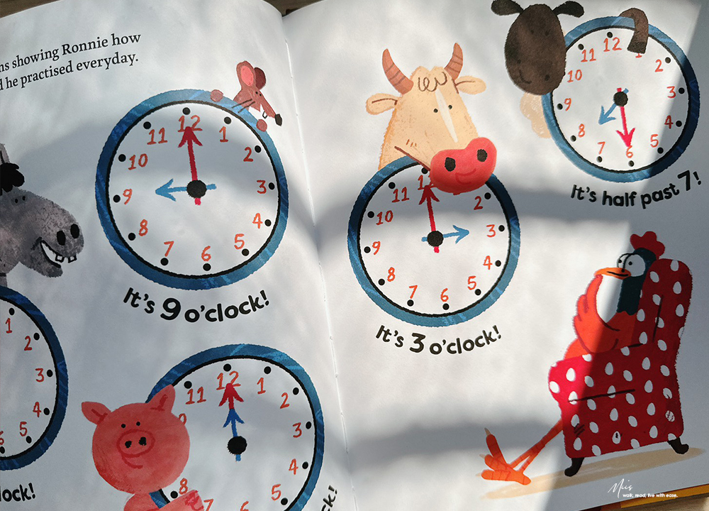Wrong Time Rooster｜誰說公雞一定會準時？適合3-7歲｜關於挫折、同理心不內耗的幽默繪本