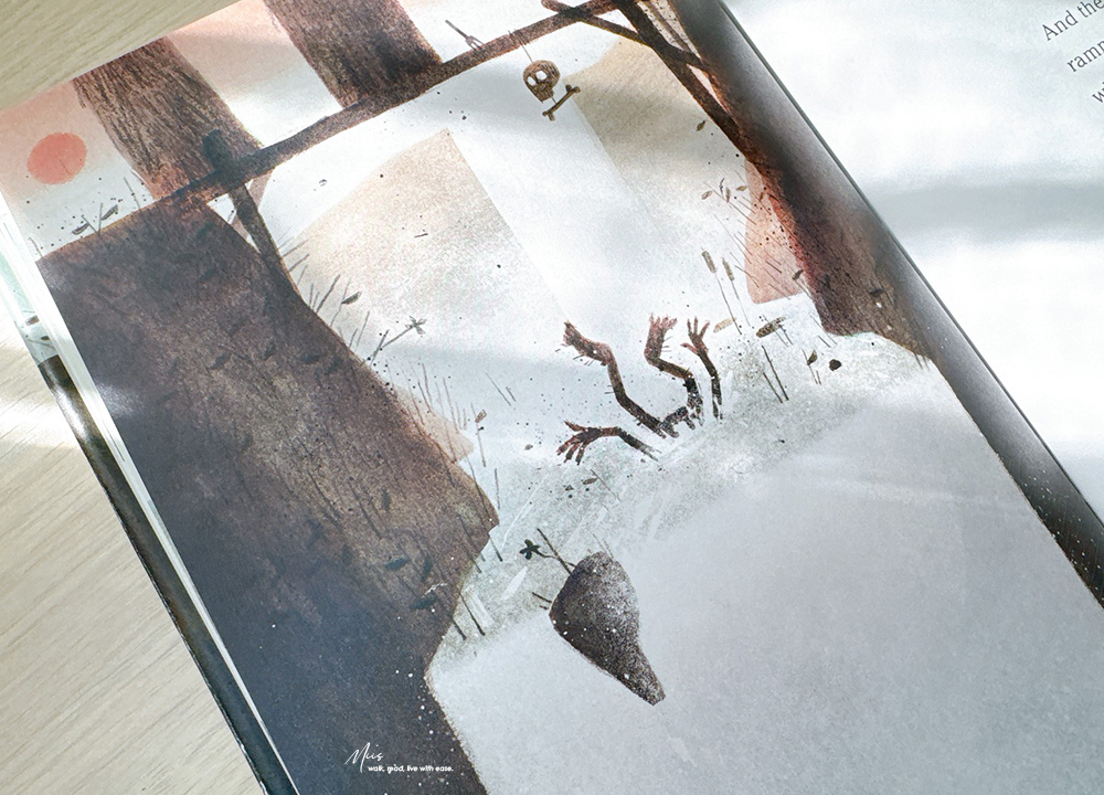 The Three Billy Goats Gruff|三隻羊如何用智慧面對巨魔,用經典童話寫出戲劇張力的黑色幽默繪本 - 第11張圖 The Three Billy Goats Gruff|三隻羊如何用智慧面對巨魔,用經典童話寫出戲劇張力的黑色幽默繪本