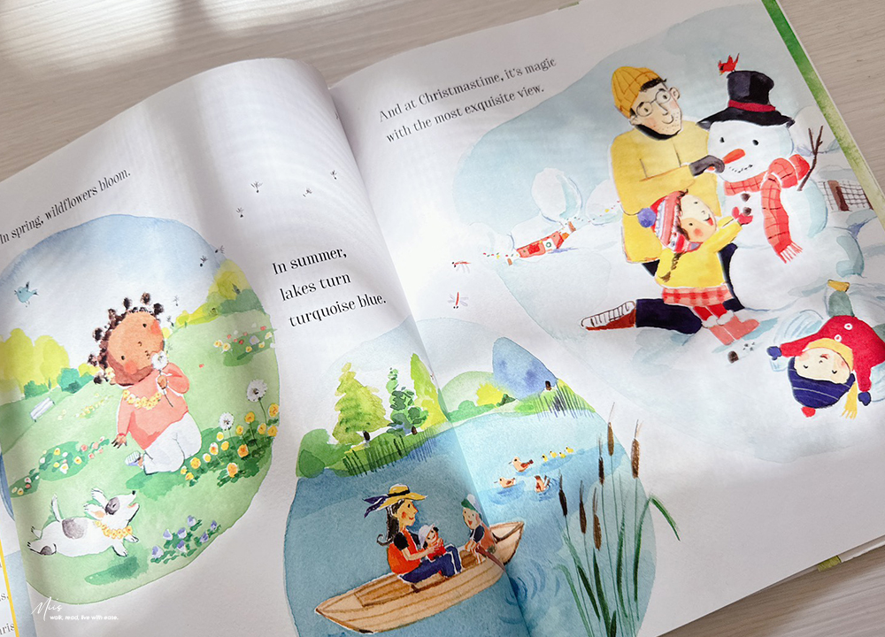 The Magic of a Small Town Christmas｜從挑聖誕樹到暖心大餐，跟著小鎮孩子一起烘焙、佈置的溫馨聖誕繪本