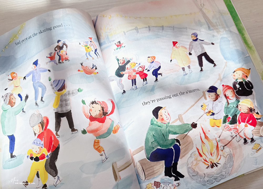 The Magic of a Small Town Christmas｜從挑聖誕樹到暖心大餐，跟著小鎮孩子一起烘焙、佈置的溫馨聖誕繪本