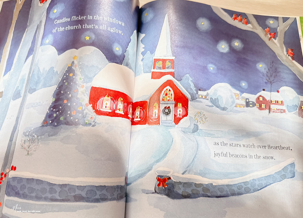 The Magic of a Small Town Christmas｜從挑聖誕樹到暖心大餐，跟著小鎮孩子一起烘焙、佈置的溫馨聖誕繪本