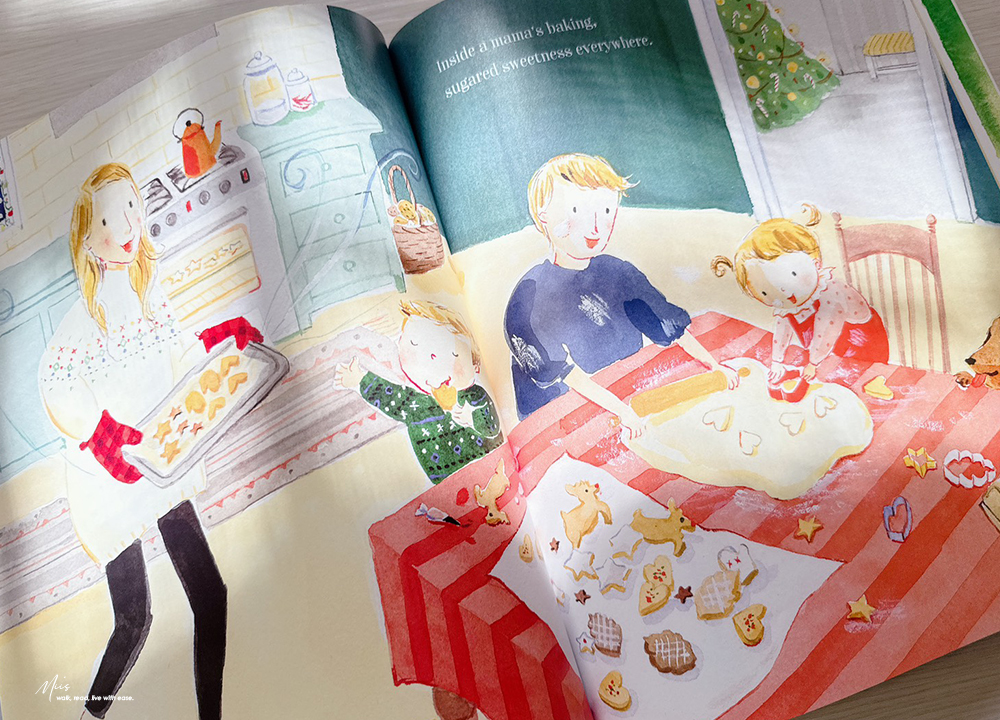 The Magic of a Small Town Christmas｜從挑聖誕樹到暖心大餐，跟著小鎮孩子一起烘焙、佈置的溫馨聖誕繪本