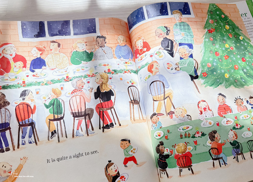 The Magic of a Small Town Christmas｜從挑聖誕樹到暖心大餐，跟著小鎮孩子一起烘焙、佈置的溫馨聖誕繪本