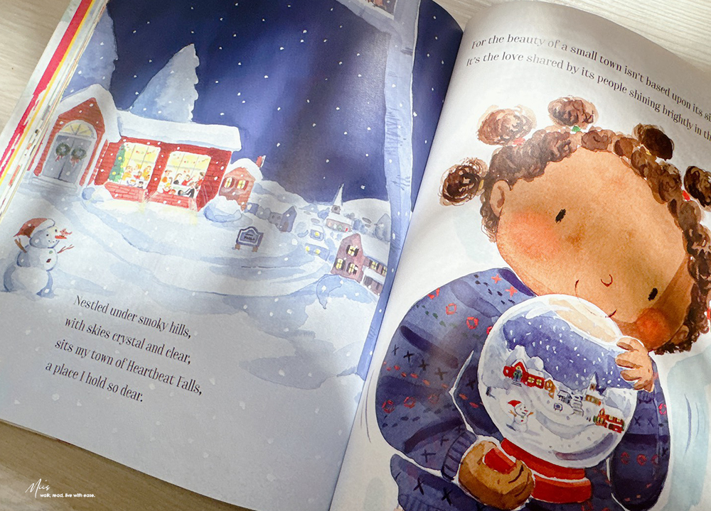 The Magic of a Small Town Christmas｜從挑聖誕樹到暖心大餐，跟著小鎮孩子一起烘焙、佈置的溫馨聖誕繪本