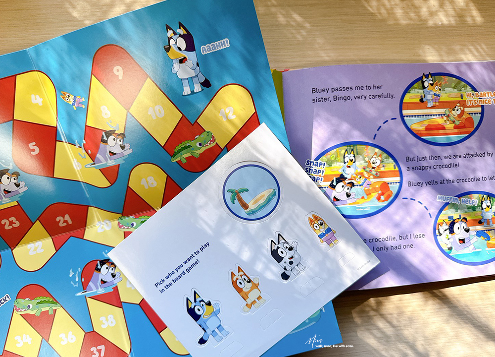 超值聖誕禮物書|Bluey:Bartlebee’s First Christmas|除了故事還有五份驚喜小禮物,生活化英語句型從動畫走進繪本裡 - 第6張圖 超值聖誕禮物書|Bluey:Bartlebee’s First Christmas|除了故事還有五份驚喜小禮物,生活化英語句型從動畫走進繪本裡