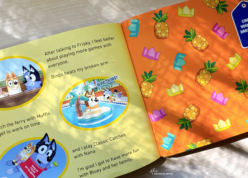 超值聖誕禮物書|Bluey:Bartlebee’s First Christmas|除了故事還有五份驚喜小禮物,生活化英語句型從動畫走進繪本裡 - 第13張圖 超值聖誕禮物書|Bluey:Bartlebee’s First Christmas|除了故事還有五份驚喜小禮物,生活化英語句型從動畫走進繪本裡