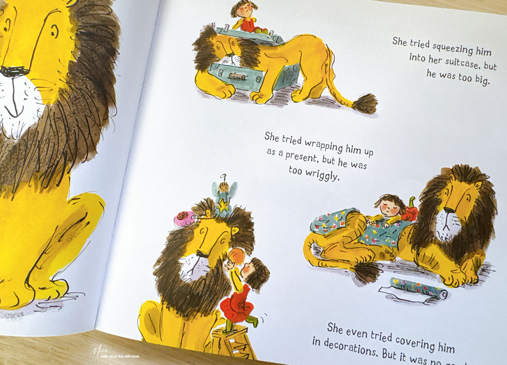 How to Hide a Lion at Christmas|有獅子陪伴的聖誕節,讓友誼溫暖寒冷的雪季,適合初讀者練習敘事與理解情感的繪本 - 第2張圖 How to Hide a Lion at Christmas|有獅子陪伴的聖誕節,讓友誼溫暖寒冷的雪季,適合初讀者練習敘事與理解情感的繪本