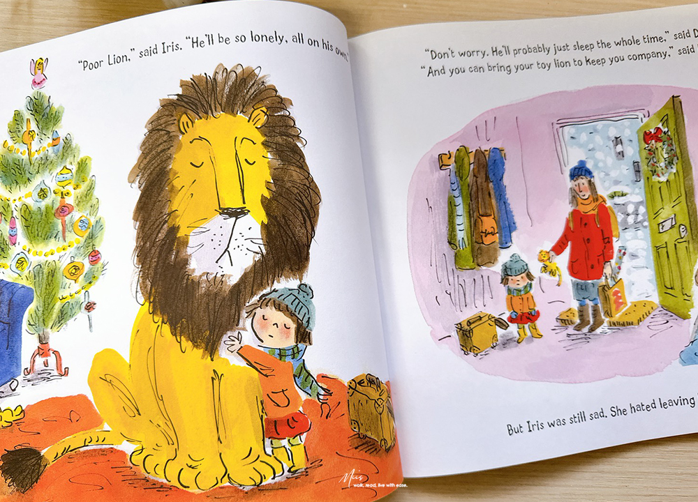 How to Hide a Lion at Christmas|有獅子陪伴的聖誕節,讓友誼溫暖寒冷的雪季,適合初讀者練習敘事與理解情感的繪本 - 第3張圖 How to Hide a Lion at Christmas|有獅子陪伴的聖誕節,讓友誼溫暖寒冷的雪季,適合初讀者練習敘事與理解情感的繪本
