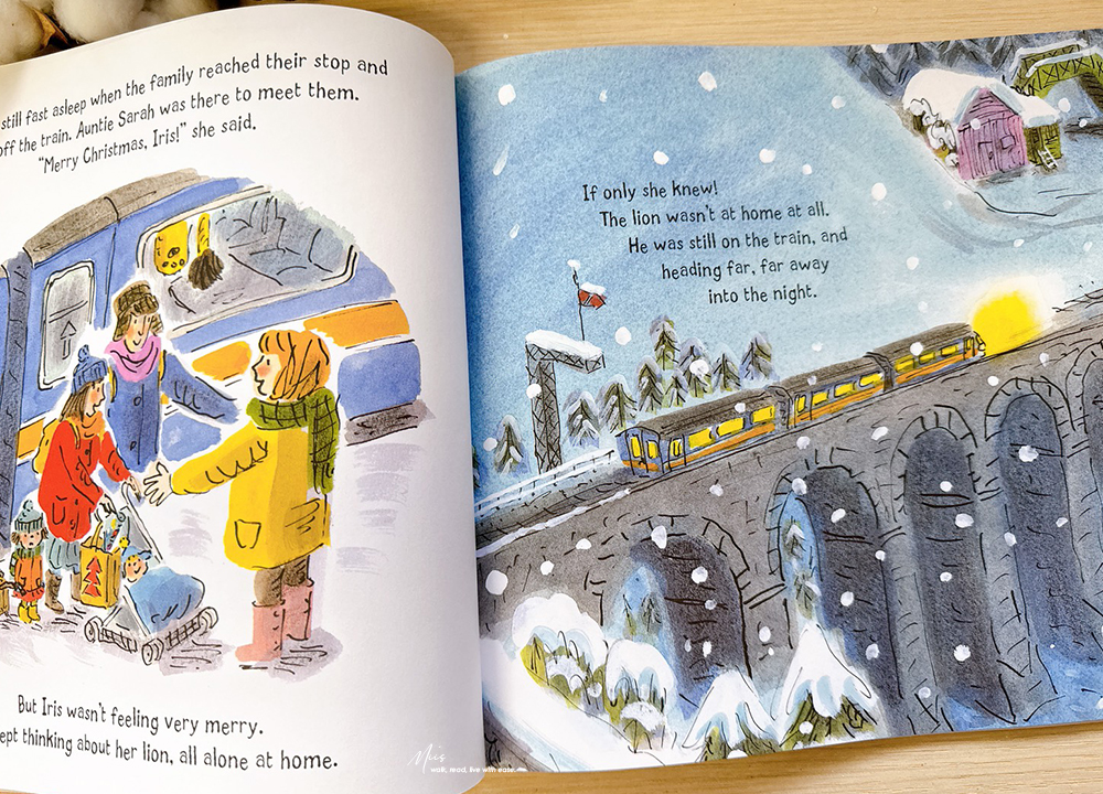 How to Hide a Lion at Christmas|有獅子陪伴的聖誕節,讓友誼溫暖寒冷的雪季,適合初讀者練習敘事與理解情感的繪本 - 第6張圖 How to Hide a Lion at Christmas|有獅子陪伴的聖誕節,讓友誼溫暖寒冷的雪季,適合初讀者練習敘事與理解情感的繪本