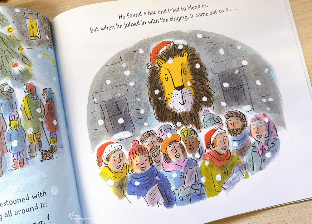 How to Hide a Lion at Christmas|有獅子陪伴的聖誕節,讓友誼溫暖寒冷的雪季,適合初讀者練習敘事與理解情感的繪本 - 第8張圖 How to Hide a Lion at Christmas|有獅子陪伴的聖誕節,讓友誼溫暖寒冷的雪季,適合初讀者練習敘事與理解情感的繪本