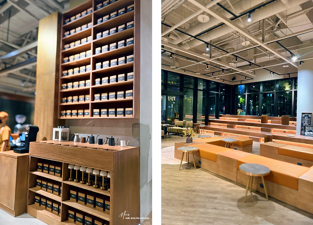 新北板橋．白霧時光 White Mist｜全區 200 坪原木質感空間，大片落地窗引入城市綠意，不限時無擁擠感的聚餐選擇