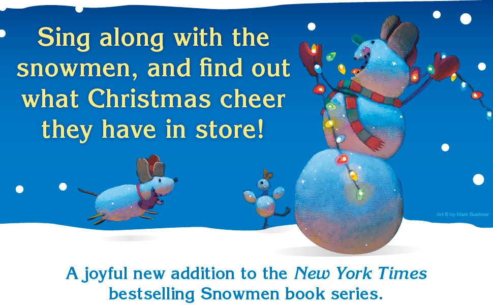 Snowmen’s Twelve Nights of Christmas｜適合初學共讀，聖誕夜裡最瘋狂的雪人大遊行，用押韻重複句型，自然感受語感節奏