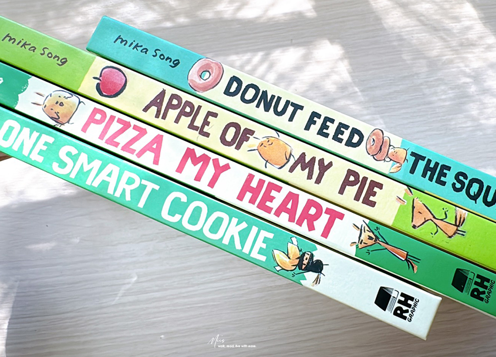 適合4-8歲,入門級圖像小說|Norma and Belly 系列|為了美食努力不懈的兩隻松鼠,邊讀邊笑的橋樑書推薦 - 第1張圖 適合4-8歲,入門級圖像小說|Norma and Belly 系列|為了美食努力不懈的兩隻松鼠,邊讀邊笑的橋樑書推薦