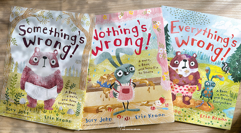 情緒管理繪本推薦|Everything’s Wrong!|當一切都亂了套,幽默是面對挫折最強大的超能力!(熊熊和野兔系列3) - 第1張圖 情緒管理繪本推薦|Everything’s Wrong!|當一切都亂了套,幽默是面對挫折最強大的超能力!(熊熊和野兔系列3)