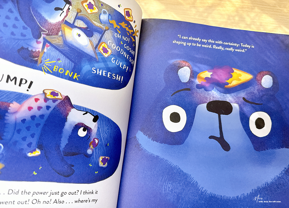 情緒管理繪本推薦|Everything’s Wrong!|當一切都亂了套,幽默是面對挫折最強大的超能力!(熊熊和野兔系列3) - 第3張圖 情緒管理繪本推薦|Everything’s Wrong!|當一切都亂了套,幽默是面對挫折最強大的超能力!(熊熊和野兔系列3)