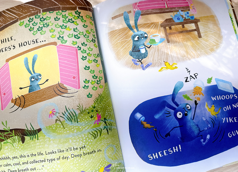 情緒管理繪本推薦|Everything’s Wrong!|當一切都亂了套,幽默是面對挫折最強大的超能力!(熊熊和野兔系列3) - 第4張圖 情緒管理繪本推薦|Everything’s Wrong!|當一切都亂了套,幽默是面對挫折最強大的超能力!(熊熊和野兔系列3)