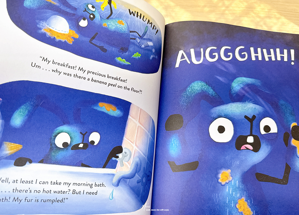 情緒管理繪本推薦|Everything’s Wrong!|當一切都亂了套,幽默是面對挫折最強大的超能力!(熊熊和野兔系列3) - 第5張圖 情緒管理繪本推薦|Everything’s Wrong!|當一切都亂了套,幽默是面對挫折最強大的超能力!(熊熊和野兔系列3)