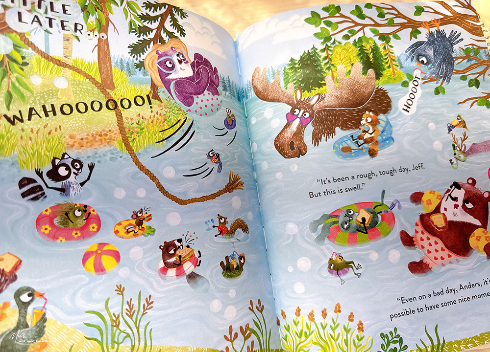 情緒管理繪本推薦|Everything’s Wrong!|當一切都亂了套,幽默是面對挫折最強大的超能力!(熊熊和野兔系列3) - 第13張圖 情緒管理繪本推薦|Everything’s Wrong!|當一切都亂了套,幽默是面對挫折最強大的超能力!(熊熊和野兔系列3)