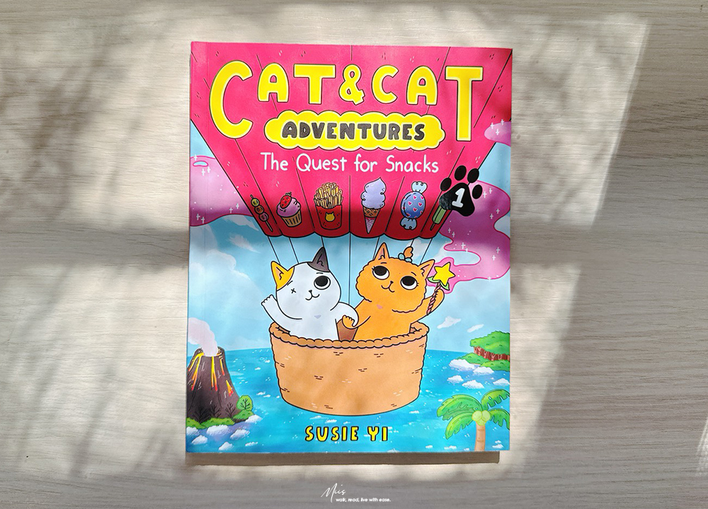 入門級奇幻冒險圖像小說推薦|Cat & Cat Adventures 貓咪、魔法與無限零食冒險旅程!適合6-10歲 - 第2張圖 入門級奇幻冒險圖像小說推薦|Cat & Cat Adventures 貓咪、魔法與無限零食冒險旅程!適合6-10歲