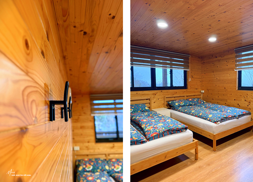 新竹五峰・巴奈築夢園｜告別昆蟲侵擾、木屋、獨享屋，與楓葉共舞的森林聚會（木屋住宿/露營）