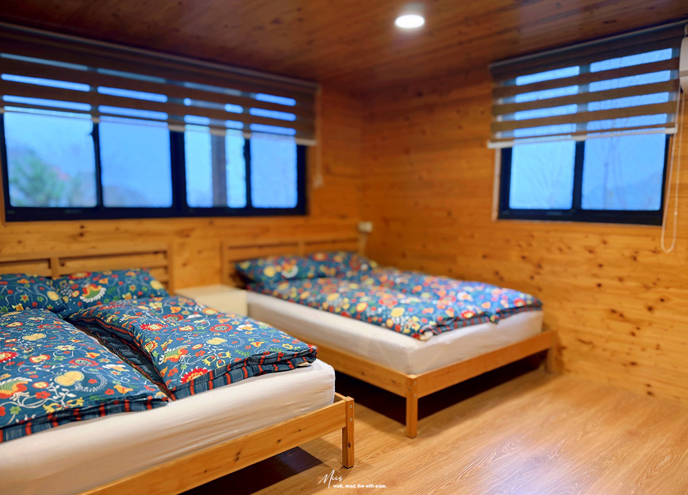 新竹五峰・巴奈築夢園｜告別昆蟲侵擾、木屋、獨享屋，與楓葉共舞的森林聚會（木屋住宿/露營）