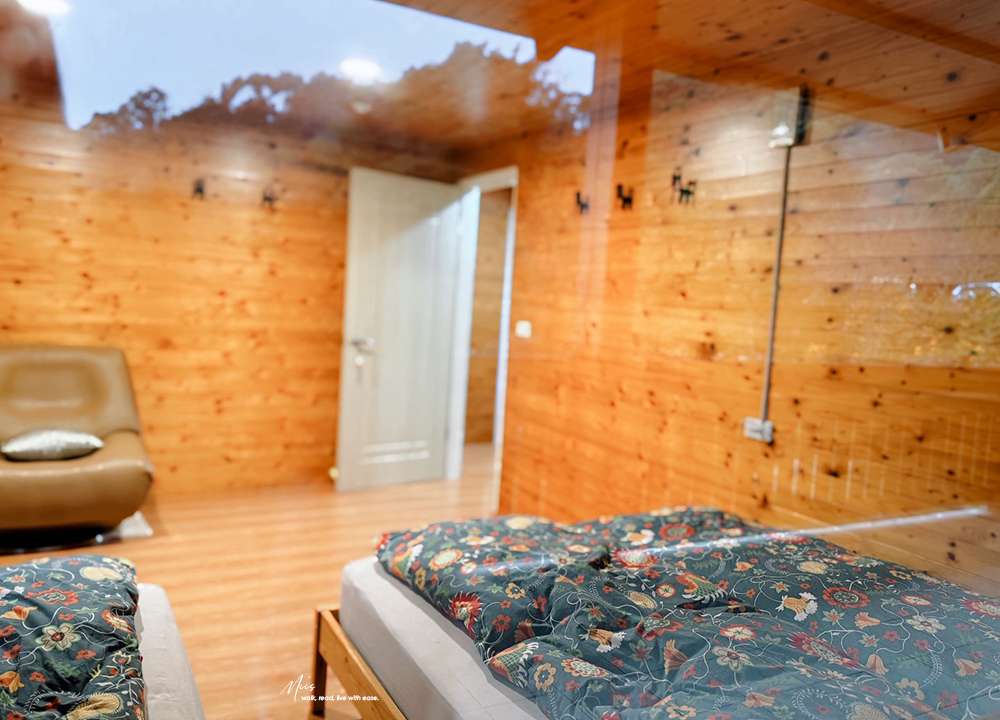 新竹五峰・巴奈築夢園｜告別昆蟲侵擾、木屋、獨享屋，與楓葉共舞的森林聚會（木屋住宿/露營）