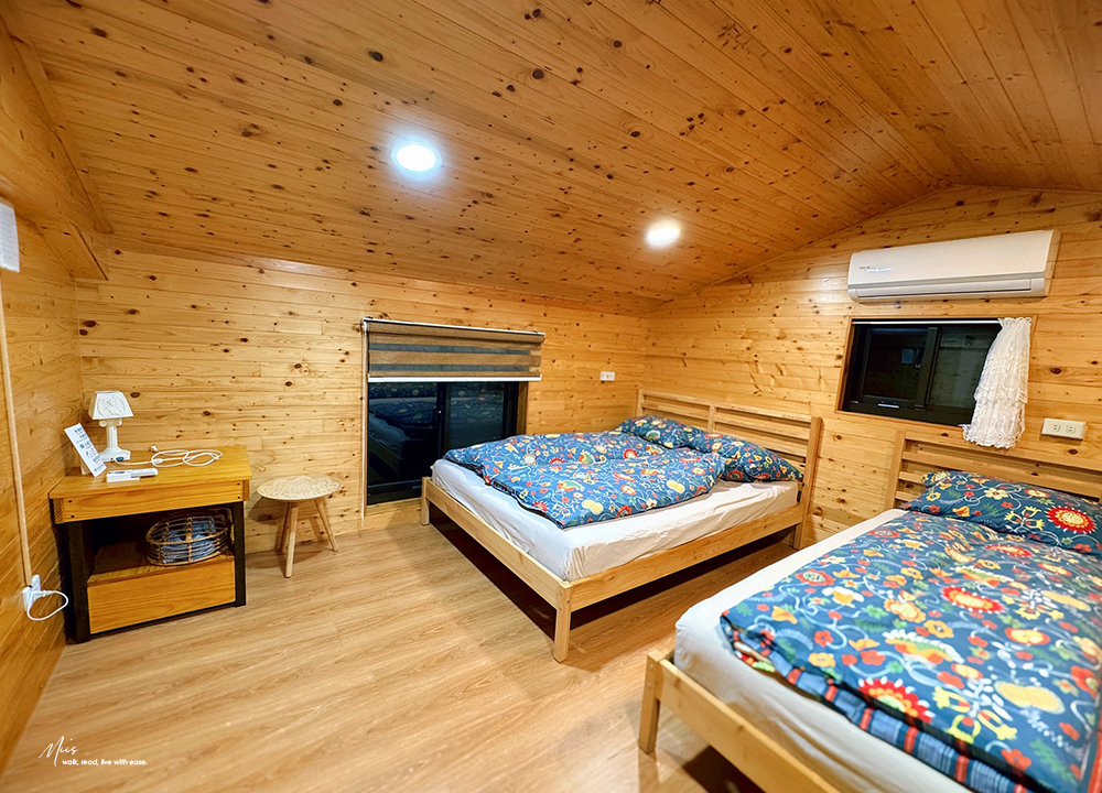 新竹五峰・巴奈築夢園｜告別昆蟲侵擾、木屋、獨享屋，與楓葉共舞的森林聚會（木屋住宿/露營）