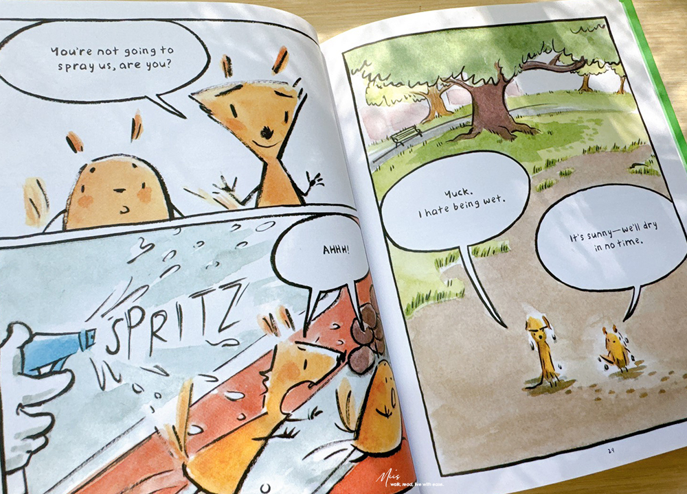 適合4-8歲,入門級圖像小說|Norma and Belly 系列|為了美食努力不懈的兩隻松鼠,邊讀邊笑的橋樑書推薦 - 第10張圖 適合4-8歲,入門級圖像小說|Norma and Belly 系列|為了美食努力不懈的兩隻松鼠,邊讀邊笑的橋樑書推薦