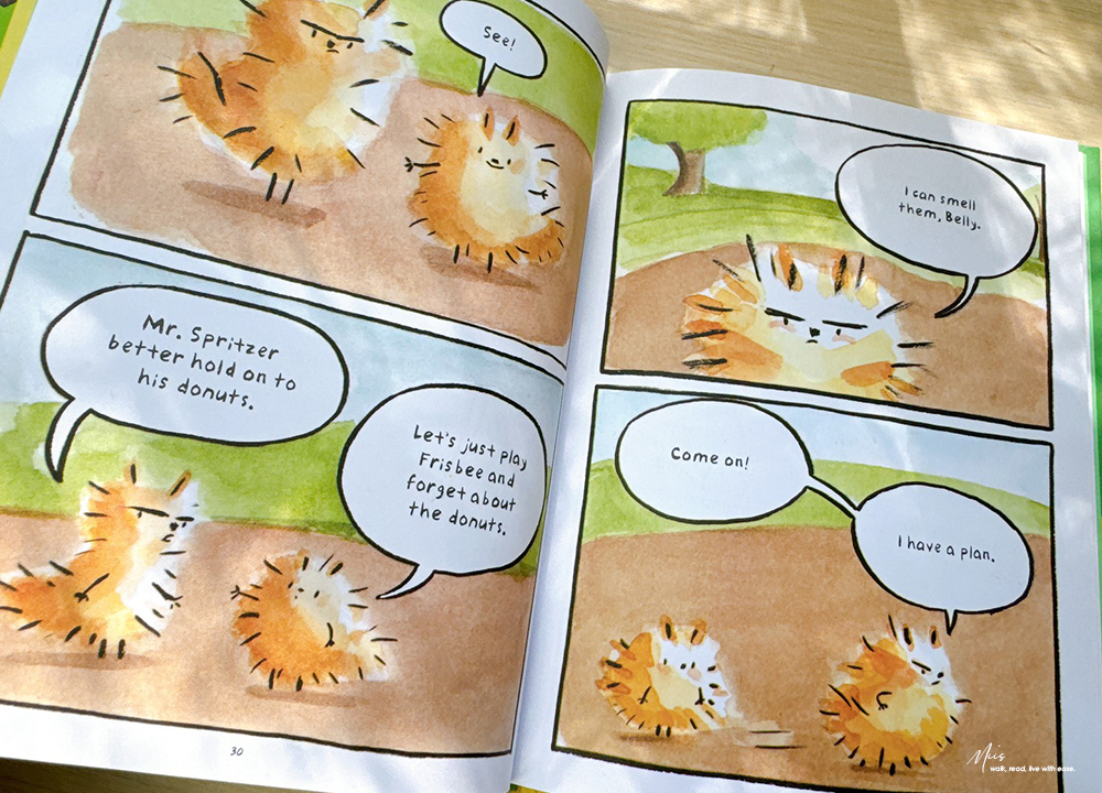 適合4-8歲,入門級圖像小說|Norma and Belly 系列|為了美食努力不懈的兩隻松鼠,邊讀邊笑的橋樑書推薦 - 第11張圖 適合4-8歲,入門級圖像小說|Norma and Belly 系列|為了美食努力不懈的兩隻松鼠,邊讀邊笑的橋樑書推薦