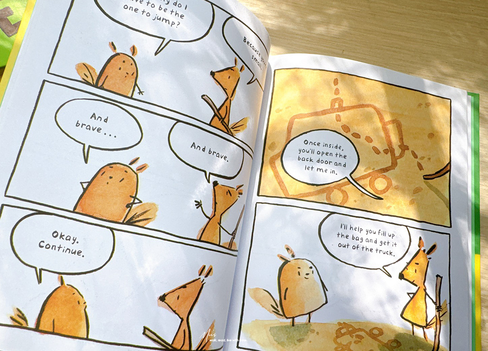 適合4-8歲,入門級圖像小說|Norma and Belly 系列|為了美食努力不懈的兩隻松鼠,邊讀邊笑的橋樑書推薦 - 第13張圖 適合4-8歲,入門級圖像小說|Norma and Belly 系列|為了美食努力不懈的兩隻松鼠,邊讀邊笑的橋樑書推薦