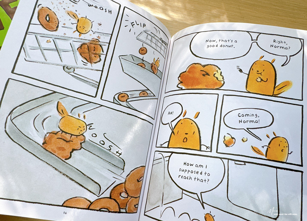 適合4-8歲,入門級圖像小說|Norma and Belly 系列|為了美食努力不懈的兩隻松鼠,邊讀邊笑的橋樑書推薦 - 第17張圖 適合4-8歲,入門級圖像小說|Norma and Belly 系列|為了美食努力不懈的兩隻松鼠,邊讀邊笑的橋樑書推薦