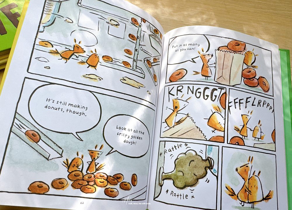 適合4-8歲,入門級圖像小說|Norma and Belly 系列|為了美食努力不懈的兩隻松鼠,邊讀邊笑的橋樑書推薦 - 第19張圖 適合4-8歲,入門級圖像小說|Norma and Belly 系列|為了美食努力不懈的兩隻松鼠,邊讀邊笑的橋樑書推薦