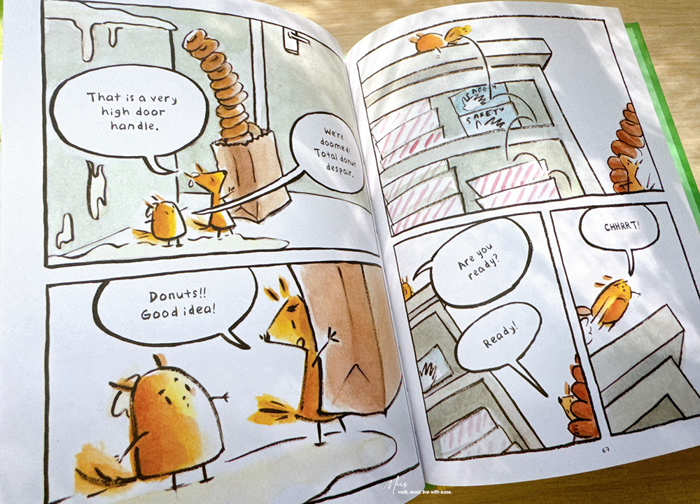 適合4-8歲,入門級圖像小說|Norma and Belly 系列|為了美食努力不懈的兩隻松鼠,邊讀邊笑的橋樑書推薦 - 第20張圖 適合4-8歲,入門級圖像小說|Norma and Belly 系列|為了美食努力不懈的兩隻松鼠,邊讀邊笑的橋樑書推薦