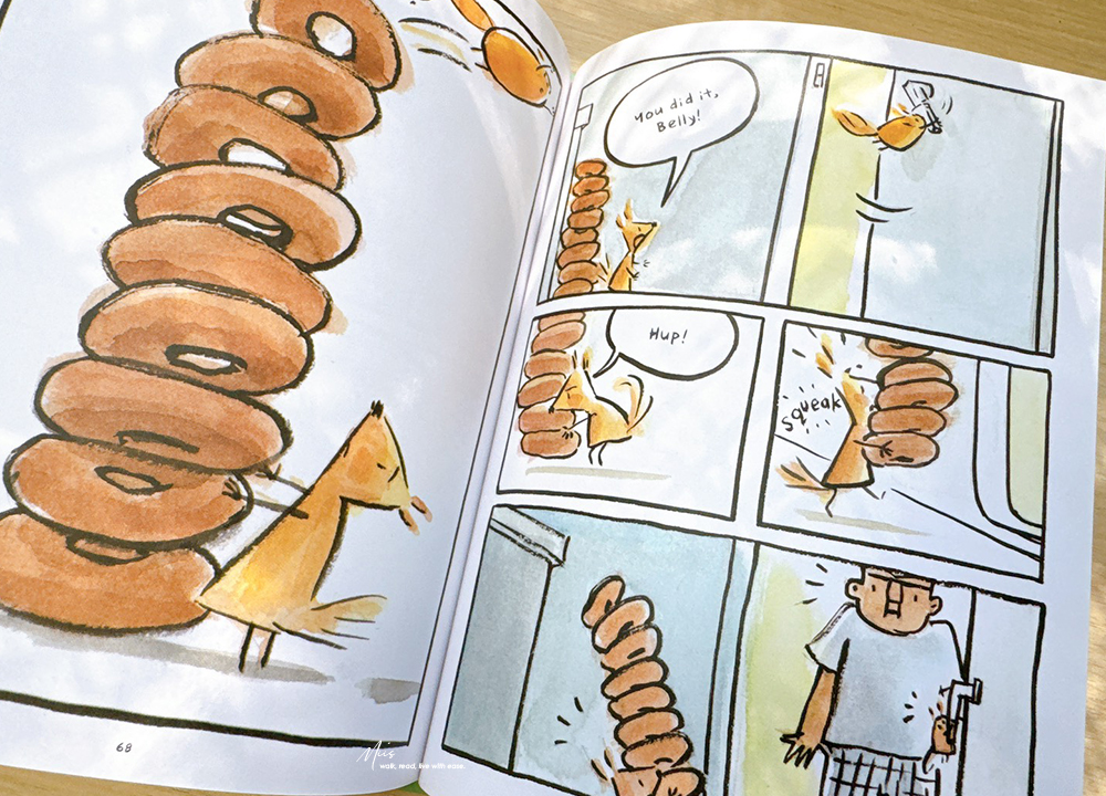 適合4-8歲,入門級圖像小說|Norma and Belly 系列|為了美食努力不懈的兩隻松鼠,邊讀邊笑的橋樑書推薦 - 第21張圖 適合4-8歲,入門級圖像小說|Norma and Belly 系列|為了美食努力不懈的兩隻松鼠,邊讀邊笑的橋樑書推薦