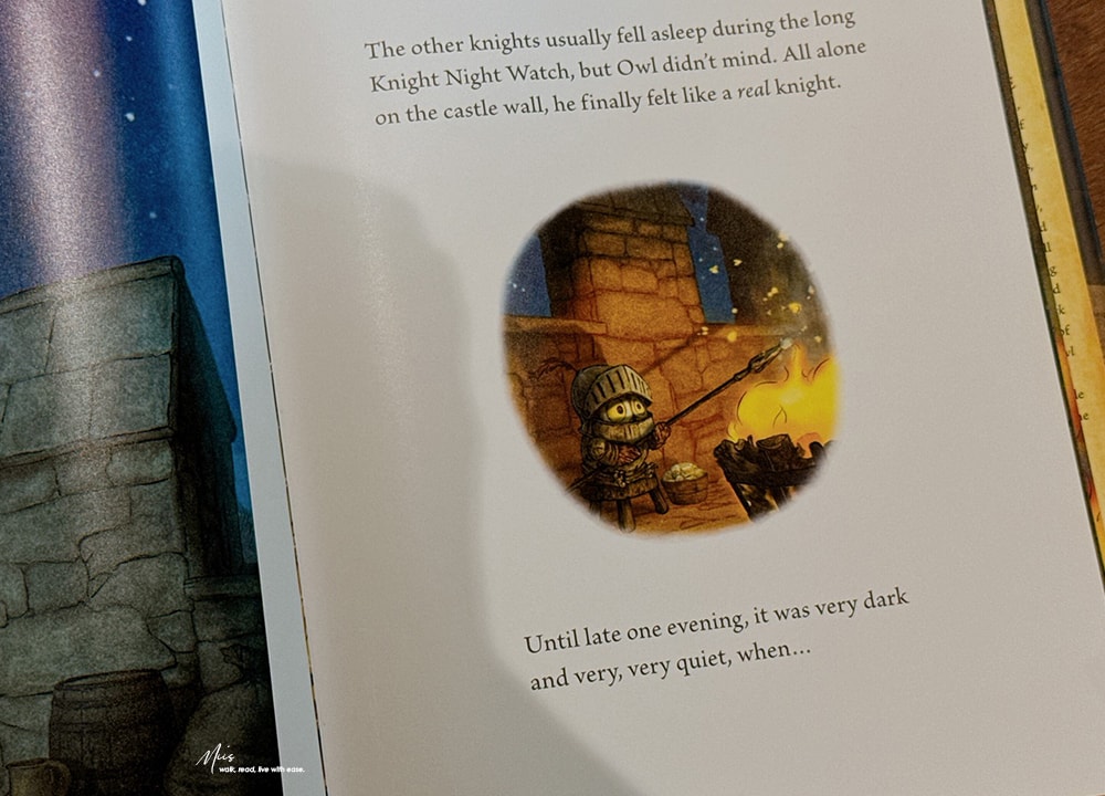 凱迪克榮譽獎繪本|Knight Owl|身材小也沒問題,力量不是唯一答案,腦袋裡的東西才是關鍵(中古世紀騎士風格) - 第6張圖 凱迪克榮譽獎繪本|Knight Owl|身材小也沒問題,力量不是唯一答案,腦袋裡的東西才是關鍵(中古世紀騎士風格)