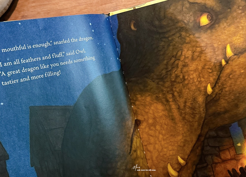 凱迪克榮譽獎繪本|Knight Owl|身材小也沒問題,力量不是唯一答案,腦袋裡的東西才是關鍵(中古世紀騎士風格) - 第8張圖 凱迪克榮譽獎繪本|Knight Owl|身材小也沒問題,力量不是唯一答案,腦袋裡的東西才是關鍵(中古世紀騎士風格)