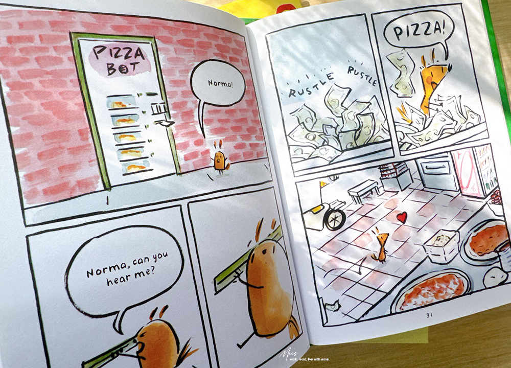 適合4-8歲,入門級圖像小說|Norma and Belly 系列|為了美食努力不懈的兩隻松鼠,邊讀邊笑的橋樑書推薦 - 第26張圖 適合4-8歲,入門級圖像小說|Norma and Belly 系列|為了美食努力不懈的兩隻松鼠,邊讀邊笑的橋樑書推薦