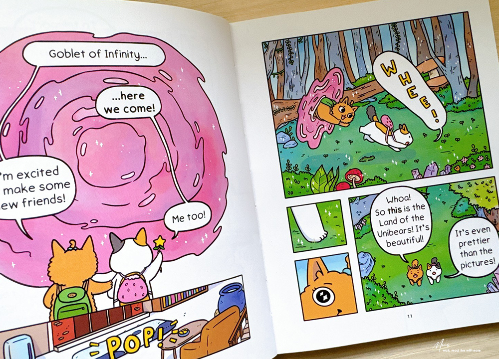 入門級奇幻冒險圖像小說推薦|Cat & Cat Adventures 貓咪、魔法與無限零食冒險旅程!適合6-10歲 - 第12張圖 入門級奇幻冒險圖像小說推薦|Cat & Cat Adventures 貓咪、魔法與無限零食冒險旅程!適合6-10歲