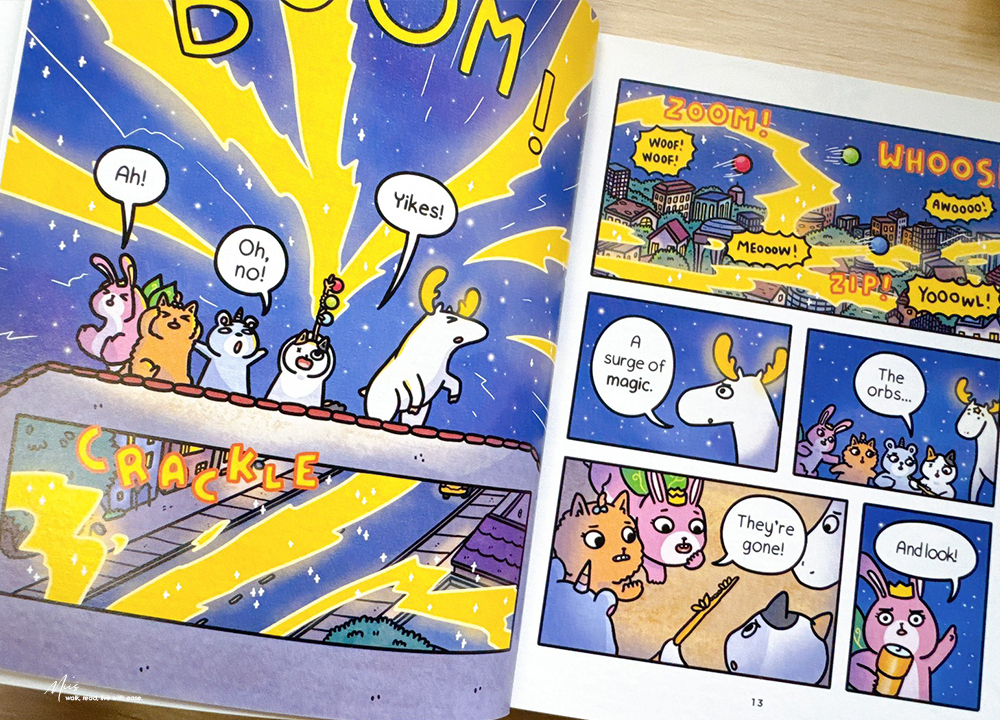 入門級奇幻冒險圖像小說推薦|Cat & Cat Adventures 貓咪、魔法與無限零食冒險旅程!適合6-10歲 - 第23張圖 入門級奇幻冒險圖像小說推薦|Cat & Cat Adventures 貓咪、魔法與無限零食冒險旅程!適合6-10歲