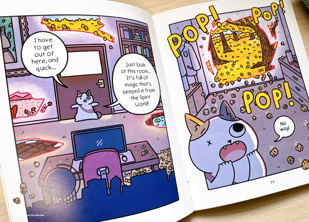 入門級奇幻冒險圖像小說推薦|Cat & Cat Adventures 貓咪、魔法與無限零食冒險旅程!適合6-10歲 - 第24張圖 入門級奇幻冒險圖像小說推薦|Cat & Cat Adventures 貓咪、魔法與無限零食冒險旅程!適合6-10歲