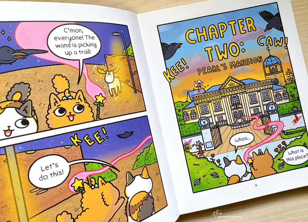 入門級奇幻冒險圖像小說推薦|Cat & Cat Adventures 貓咪、魔法與無限零食冒險旅程!適合6-10歲 - 第27張圖 入門級奇幻冒險圖像小說推薦|Cat & Cat Adventures 貓咪、魔法與無限零食冒險旅程!適合6-10歲