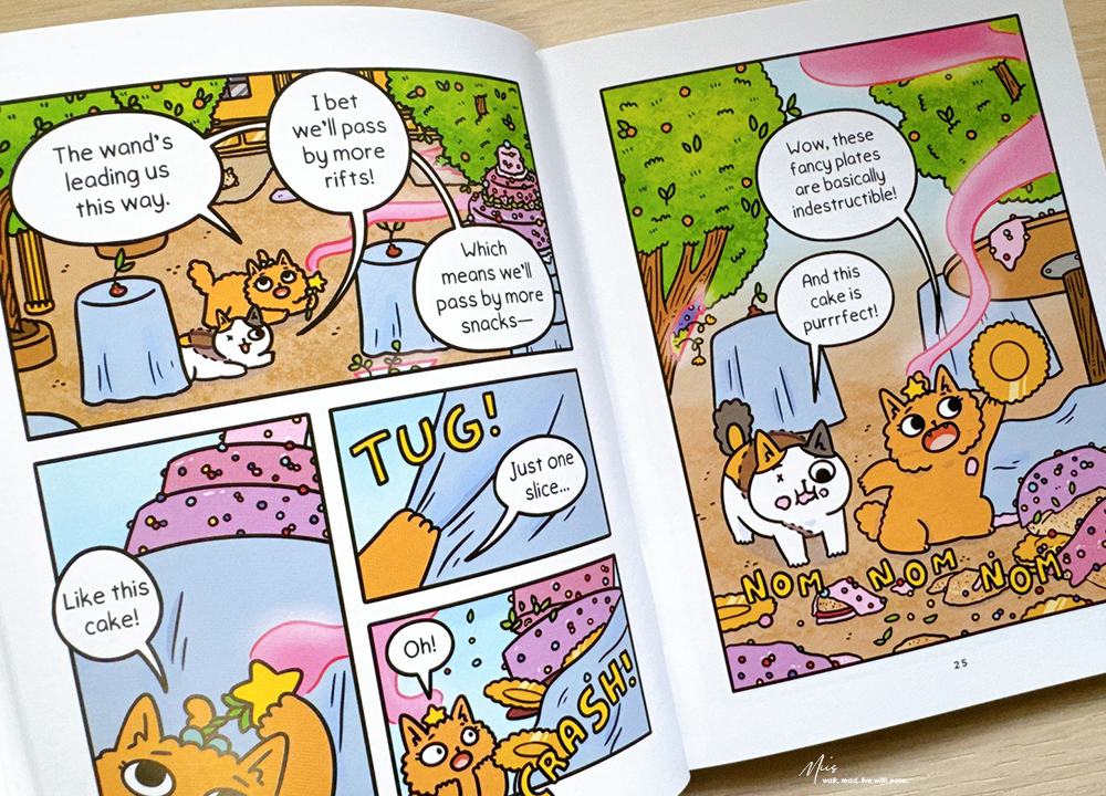 入門級奇幻冒險圖像小說推薦|Cat & Cat Adventures 貓咪、魔法與無限零食冒險旅程!適合6-10歲 - 第29張圖 入門級奇幻冒險圖像小說推薦|Cat & Cat Adventures 貓咪、魔法與無限零食冒險旅程!適合6-10歲