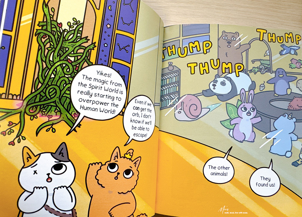 入門級奇幻冒險圖像小說推薦|Cat & Cat Adventures 貓咪、魔法與無限零食冒險旅程!適合6-10歲 - 第31張圖 入門級奇幻冒險圖像小說推薦|Cat & Cat Adventures 貓咪、魔法與無限零食冒險旅程!適合6-10歲