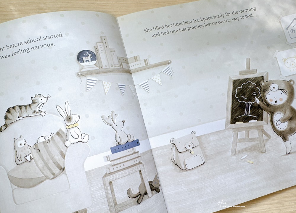 Ollie’s Back-to-School Bear｜入學焦慮掰掰！把不安轉化為期待，Ollie Adventures 系列