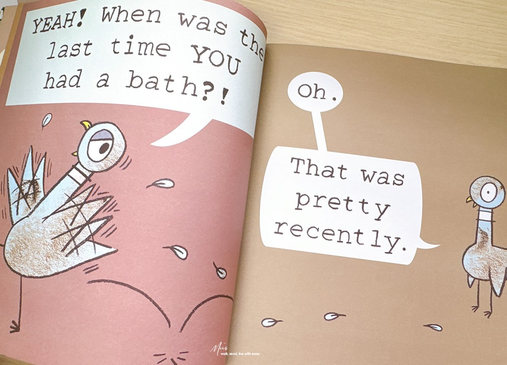 Mo Willems 經典神作|The Pigeon Book系列,初階生活句型/高互動設計,零壓力建立英語語感 - 第6張圖 Mo Willems 經典神作|The Pigeon Book系列,初階生活句型/高互動設計,零壓力建立英語語感
