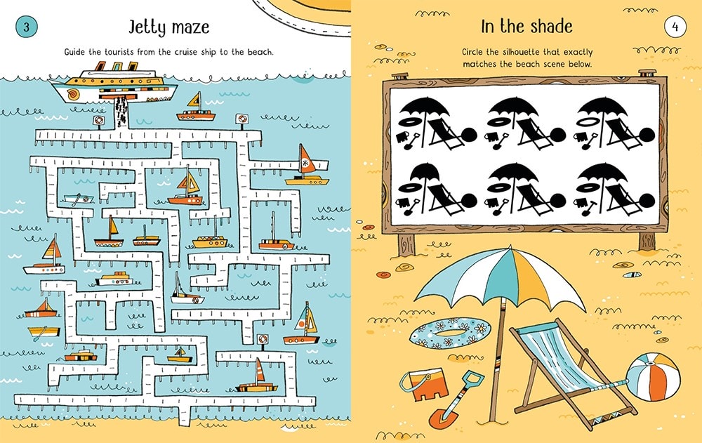英國 Usborne 遊戲書｜針對 3-10 歲邏輯訓練與英語啟蒙，拼圖、迷宮、字謎玩到欲罷不能的英文遊戲書推薦
